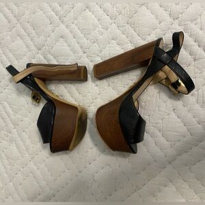 Guess leather heels